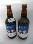 Two Bottles of Santa's Midnight Moonshine 500ml