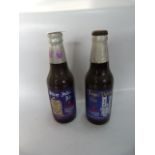 Two Bottles of Ale; Courage Silver Jubilee Ale and Courage Royal Wedding Ale