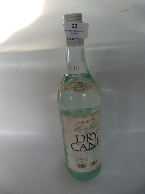 Dry Cane Superior White Rum Extra Light 1970's 75cl