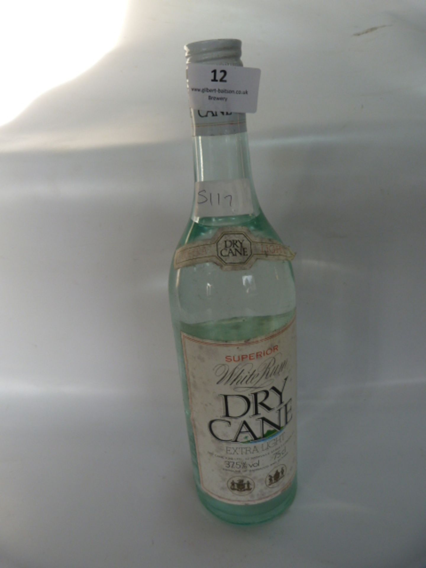 Dry Cane Superior White Rum Extra Light 1970's 75cl