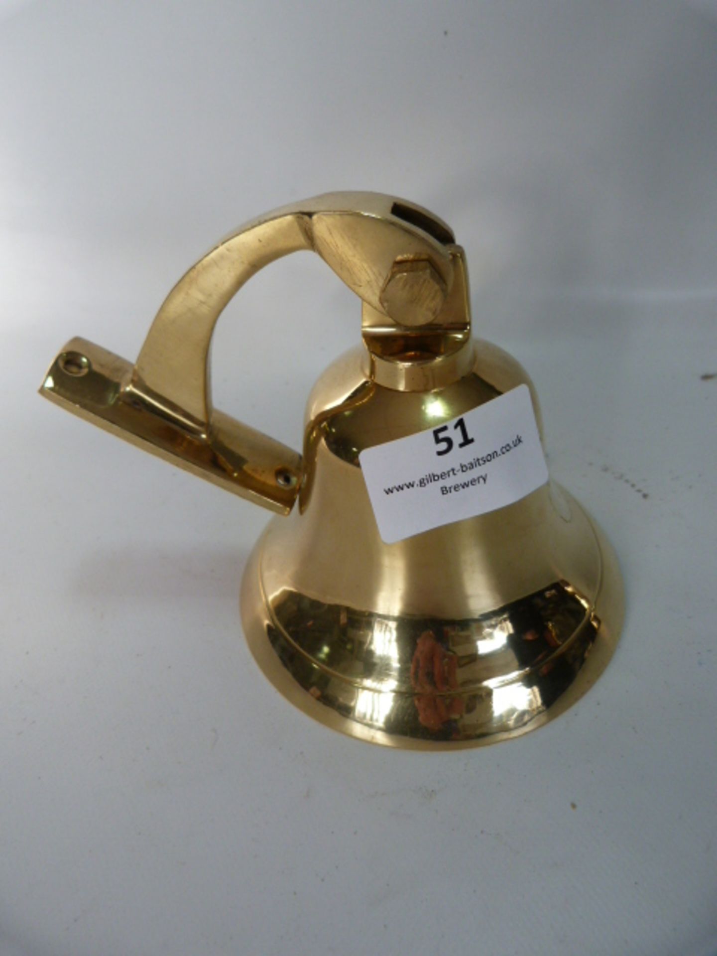 Wall Mounted Brass Bell