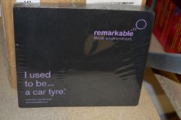 *Box Containing 100 Recycled Tyre Mouse Mats (Purp