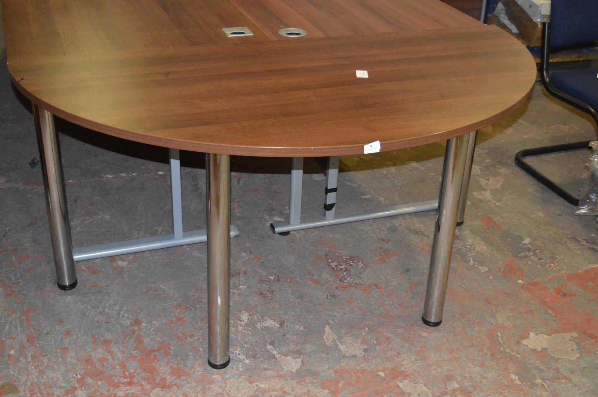 *D-End Office Table 1600x800mm