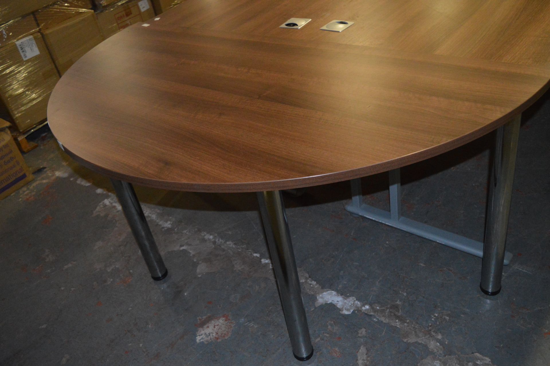 *D-End Office Table 1600x800mm