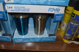 *Two Rove Insulated Stainless Steel Tumblers