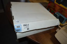 *Two Boxes of 50 Concord Flat File (Blue)