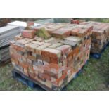 A quantity of reclaimed bricks.