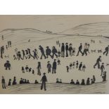 Laurence Stephen Lowry (1887-1976). Sunday Afternoon (1969), artist signed limited edition print 6/