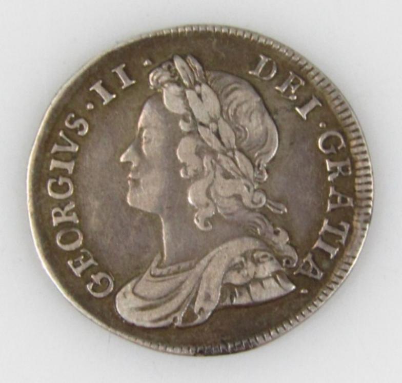 A George II silver Maundy 4d pence piece, dated 1735. (very fine) - Image 2 of 2