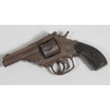 An obsolete calibre antique pistol revolver (.320 calibre).