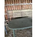 Various boarding, steel gate, table, etc.