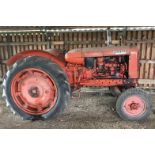 A Nuffield vintage tractor.