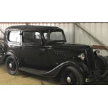 A Ford Popular, registration JL 4062, 89,630 recorded miles, black, first registered 14th January