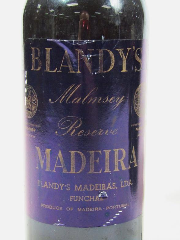 Various bottles of port, comprising Blandy's Madeira, unlabelled Vintage Dow and a bottle of Chateau - Image 2 of 4