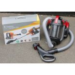 A Goodmans 2 in 1 Compact Vac, (boxed and as new), and a Samsung Extreme Suction Power Cyclone Force