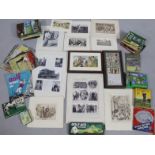 Various golfing collectables, ephemera etc., advertising prints, Swilcan Burn and other prints,