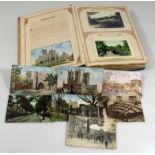 Various early 20thC postcards, Lincoln related, to include several Arboretum cards, River Witham,