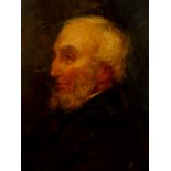 19thC British School. Portrait of a gentleman, oil on board, 43cm x 33cm