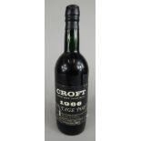 A bottle of Croft 1966 vintage port (M)