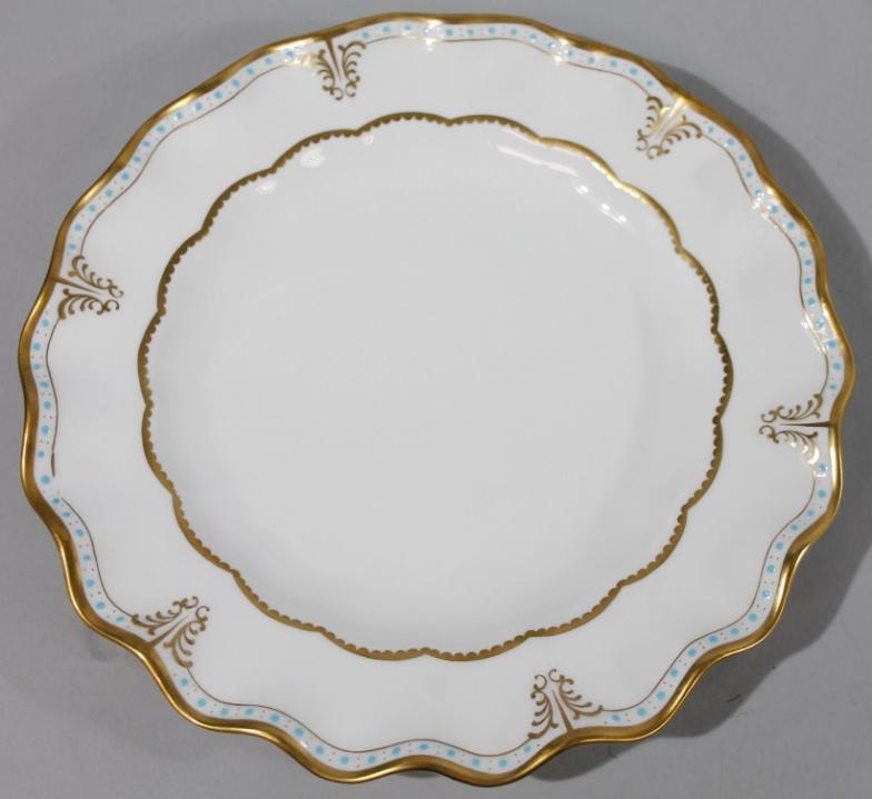 A Royal Crown Derby Lombardy pattern part tea service, to include eight cups, eight saucers, eight - Image 2 of 3