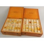 A quantity of early 20thC microscope specimen slides, to include various crustaceans, etc.,