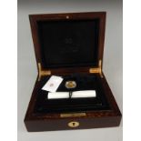 A Royal Mint East India Company 2012 half Mohur coin, in 24ct gold, 5.83g, in original box with