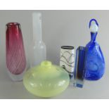 A quantity of 1960/70's Art Glass, to include a Beranek vase, Tarnowiec Polish bowl, and similar
