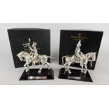 Two Royal Hampshire Art Foundry cast limited edition figures, to include the 17th-21st Lancers,