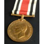 A George VI Faithful Service Special Constable medal, awarded to a George H Hodson, boxed