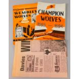 Football handbooks, Wolverhampton Wanderers (Wolves), 1949 and 1953-54 (2)