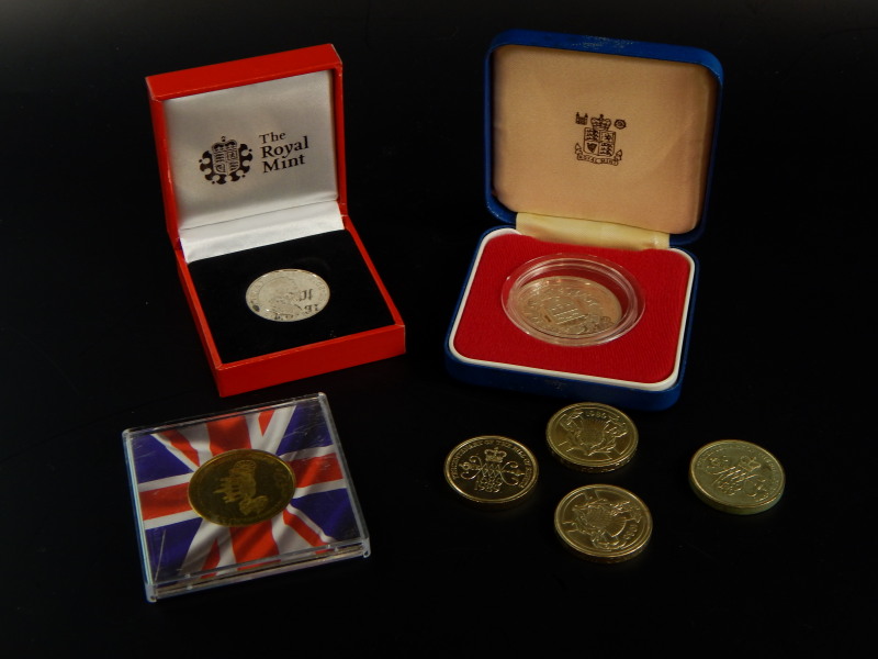 Various collectors and other coins, to include Queen's Diamond Jubilee Royal Mint collection coin,