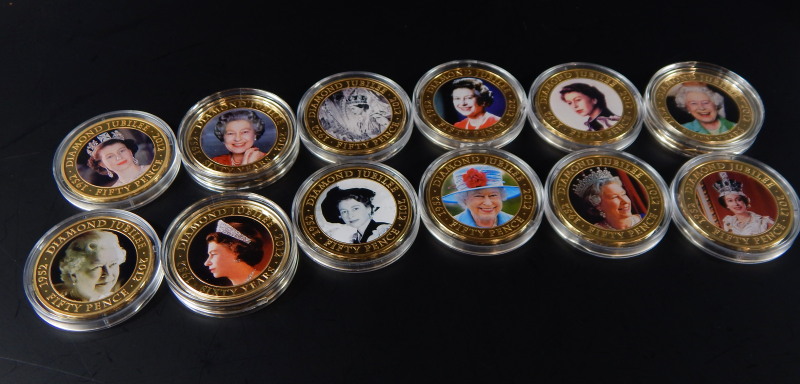 A quantity of collector's coins, to include The Diamond Jubilee coin collection, with