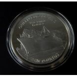 The Final Voyage silver collector's coin, Queen Elizabeth II, five ounce, Gibraltar 2008 £10