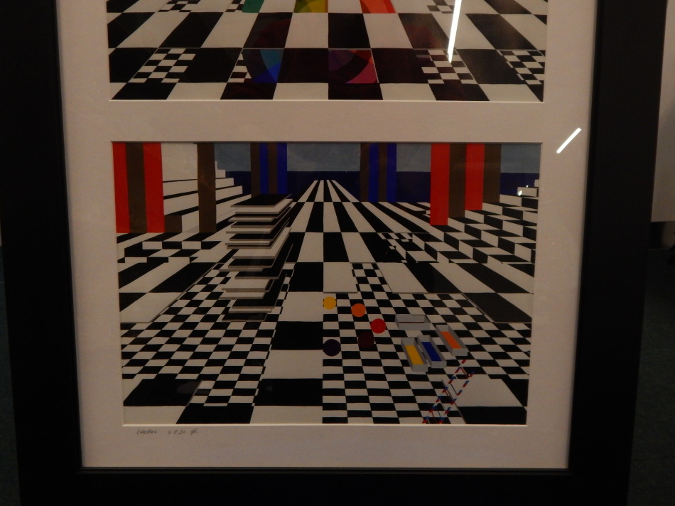 Martin Page (1949-2013). Lifespan triptych 4/20, a framed limited edition coloured print - Image 4 of 4