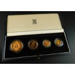 A 500th anniversary of the first gold sovereign, gold proof sovereign collection with certificate of