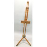 A Windsor and Newton limited artist adjustable easel