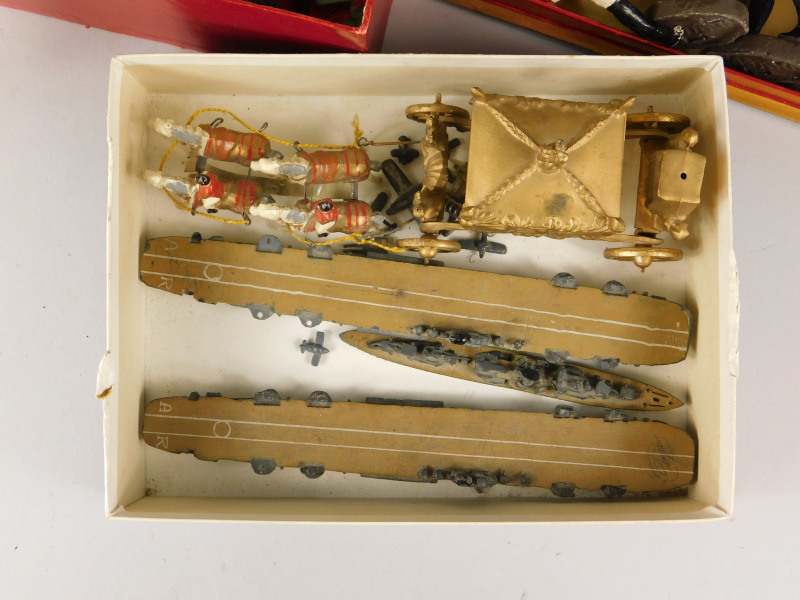 A collection of toys, to include two Pelham puppets, a Coronation coach, two heavy die-cast aircraft - Image 2 of 4