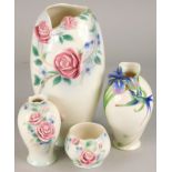Four items of Franz porcelain, to include a large vase stamped Royal Doulton Franz