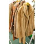 Various items of vintage and later clothing, to include a Torras part leather jacket, an Eastex