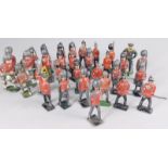 A collection of early/mid 20thC lead soldiers, by Britains etc.