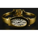 An Accurist ladies' wristwatch, gold plated, boxed