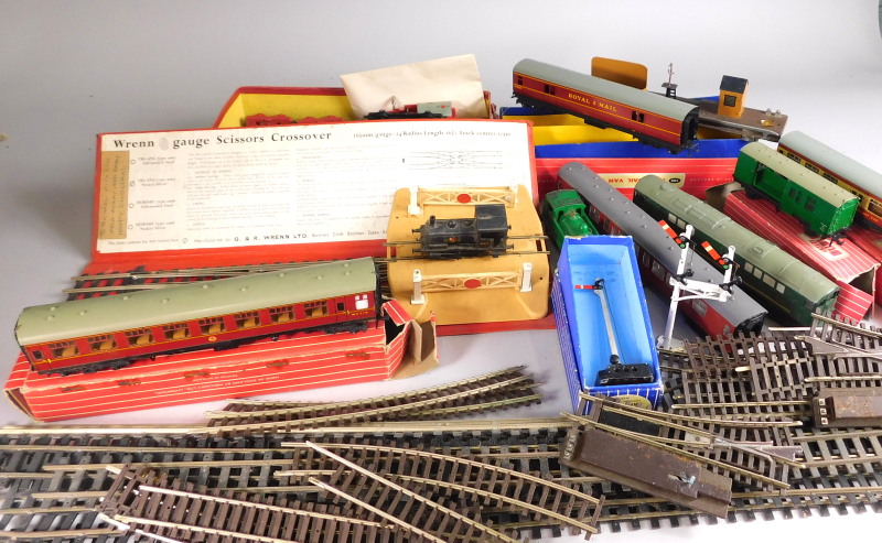 A quantity of Hornby OO railway accessories etc., to include rolling stock, Royal Mail carriage