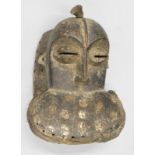 Tribal Art. A Bete 'No Speak' mask from the Ivory Coast, early 20thC., 32cm highProvenance: Fine