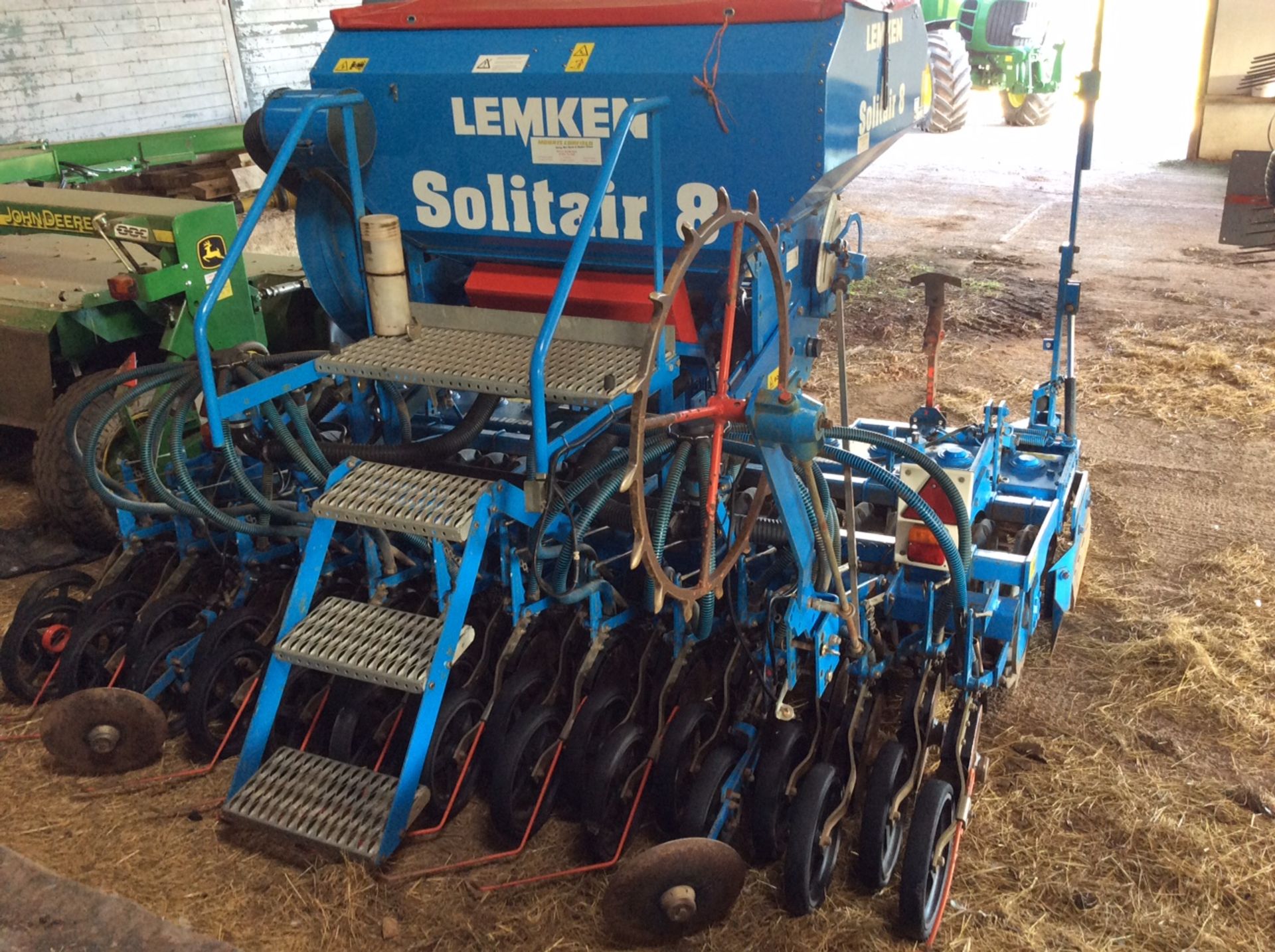 LEMKEN SOLITAIRE 8 DRILL COMPLETE WITH ZIRKEN 10 POWER HARROW COMBINATION - Image 2 of 5