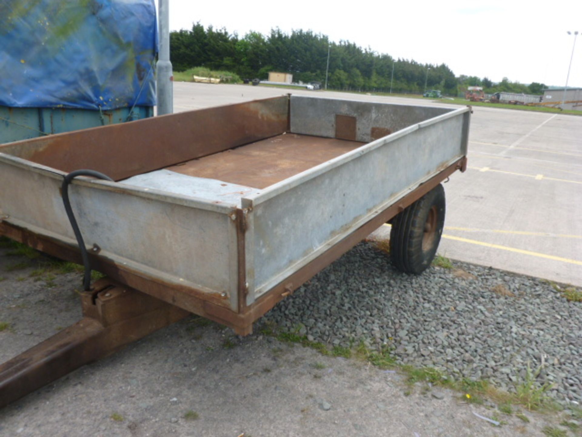 3 TON HYDRAULIC TIPPING TRAILER