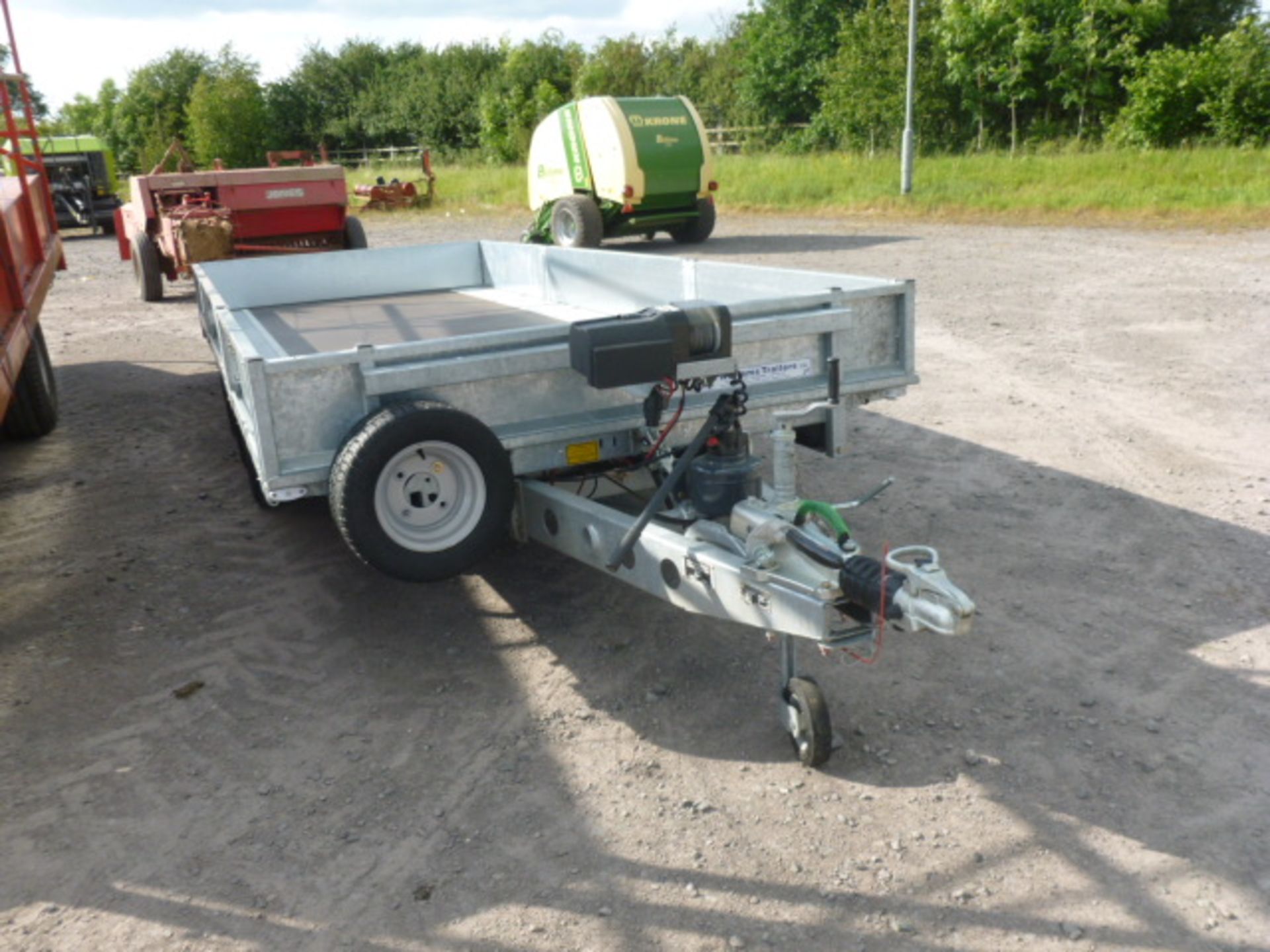 2015 IW 17FT FLAT TIPPERC/W ELECTRIC WINCH