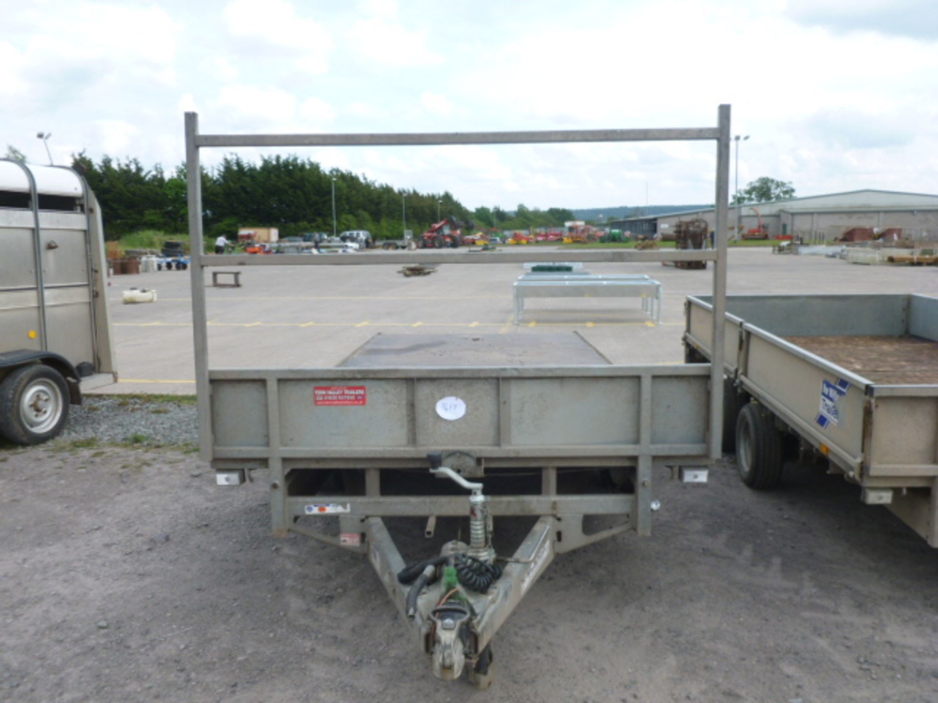 IFOR WILLIAMS 14FT FLAT TRAILER