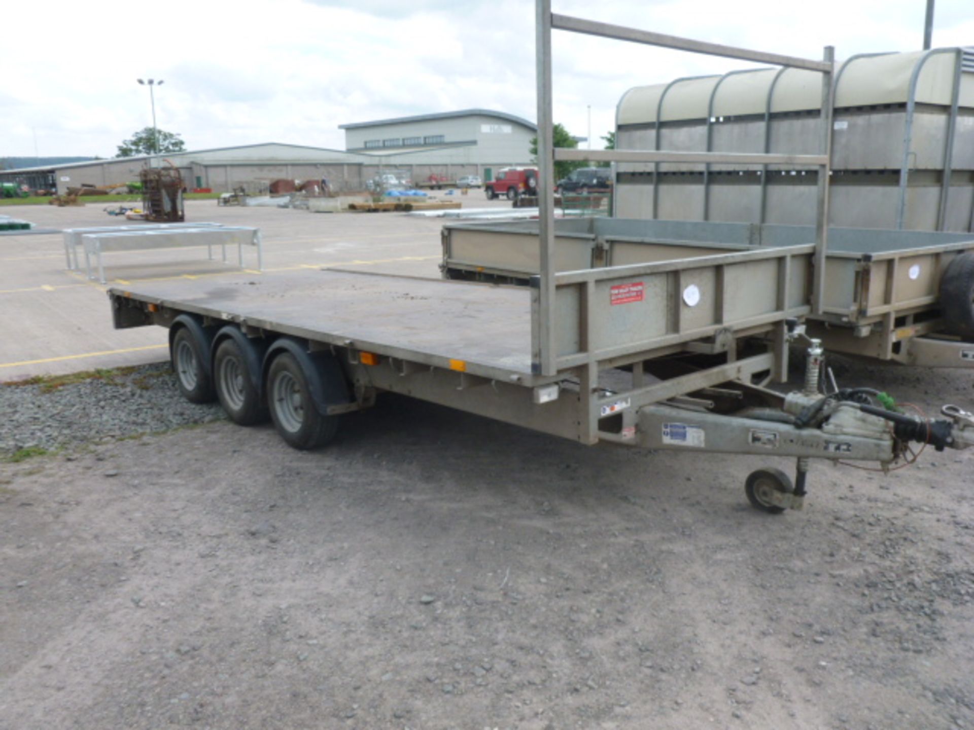 IFOR WILLIAMS 14FT FLAT TRAILER - Image 2 of 2