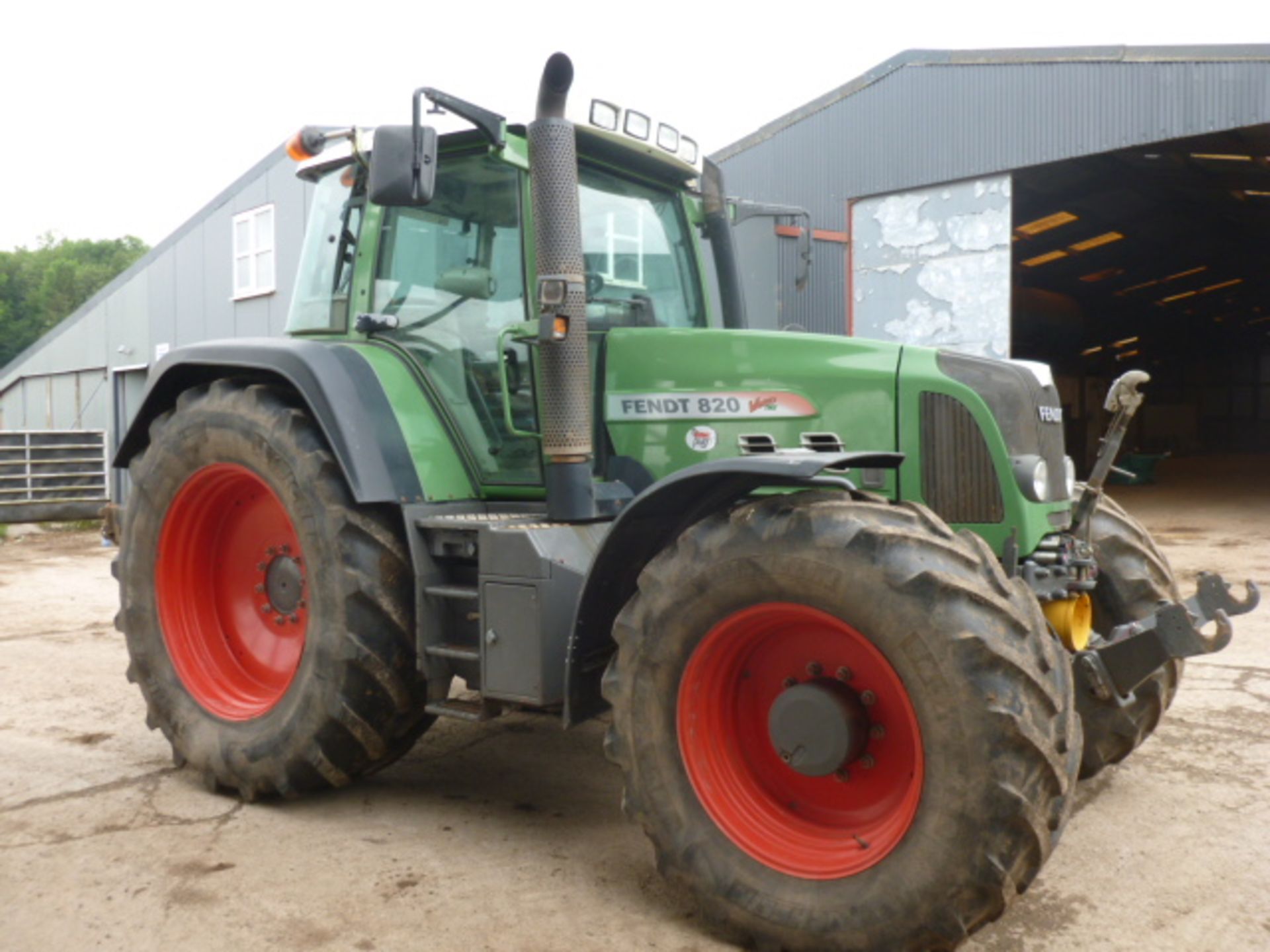 FENDT 830 VARIO TMS TRACTOR WITH FRONT LINKAGE (4700 HOURS) REG CU57 WML