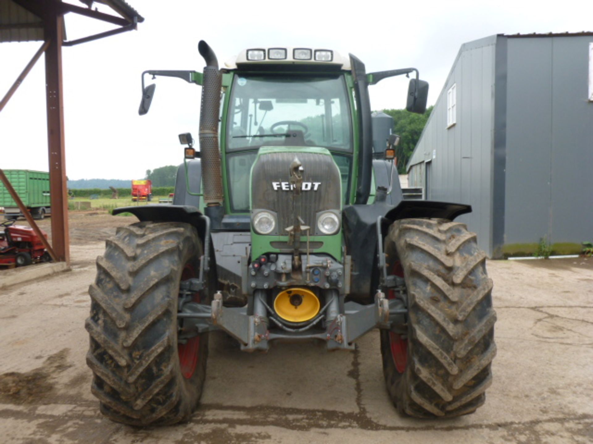 FENDT 830 VARIO TMS TRACTOR WITH FRONT LINKAGE (4700 HOURS) REG CU57 WML - Bild 3 aus 10